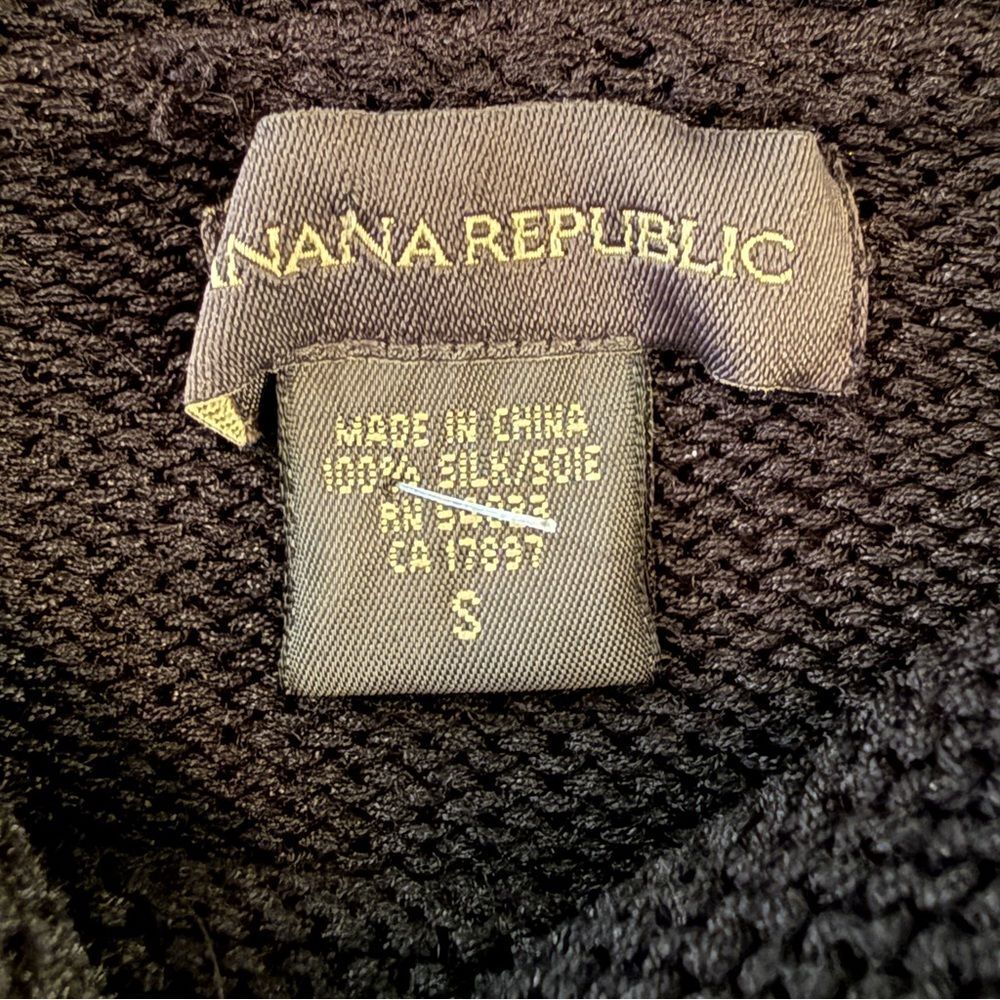 Banana Republic Black Cowl Neck Sweater - Picture 5 of 8